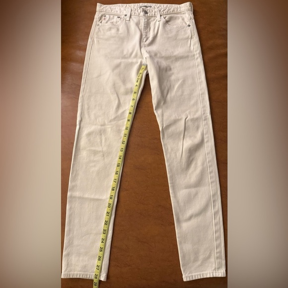 AC for AG Alexa Chung Cream High-Rise Jeans Size 26 – Rare Collab - Picture 5 of 7